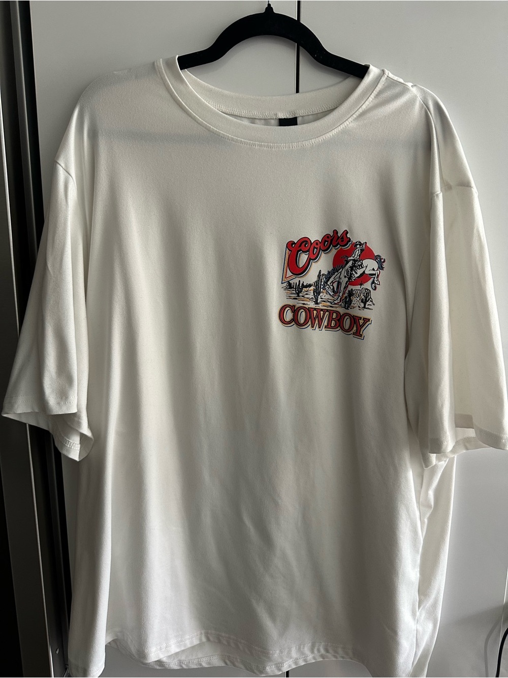 SHEIN Oversized Coors Graphic Tee
